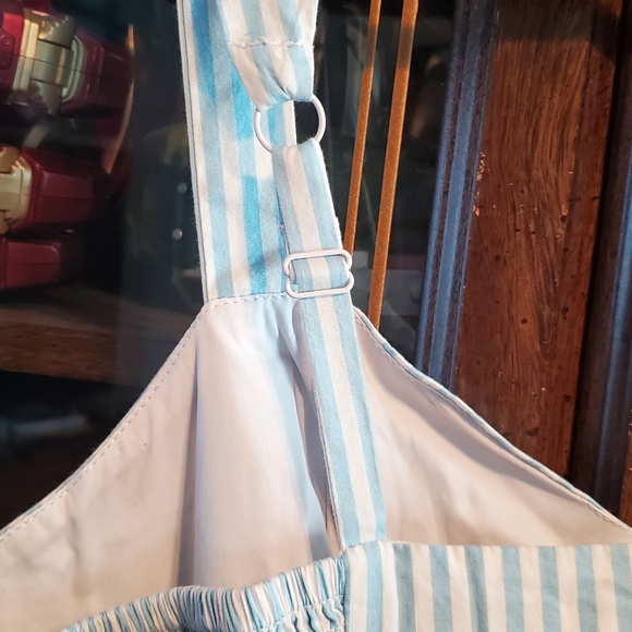 Hot Topic Blue and white striped Dress - Picture 8 of 9